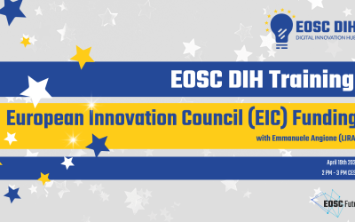 EOSC DIH Training: European Innovation Council (EIC) Funding